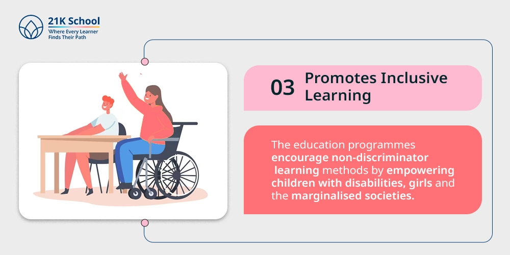 3. Promotes Inclusive Learning
