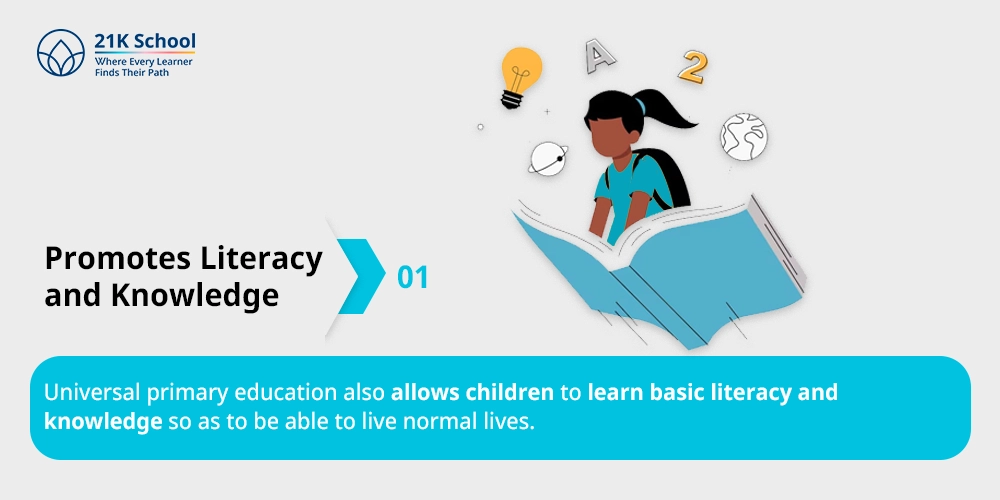 Promotes Literacy and Knowledge