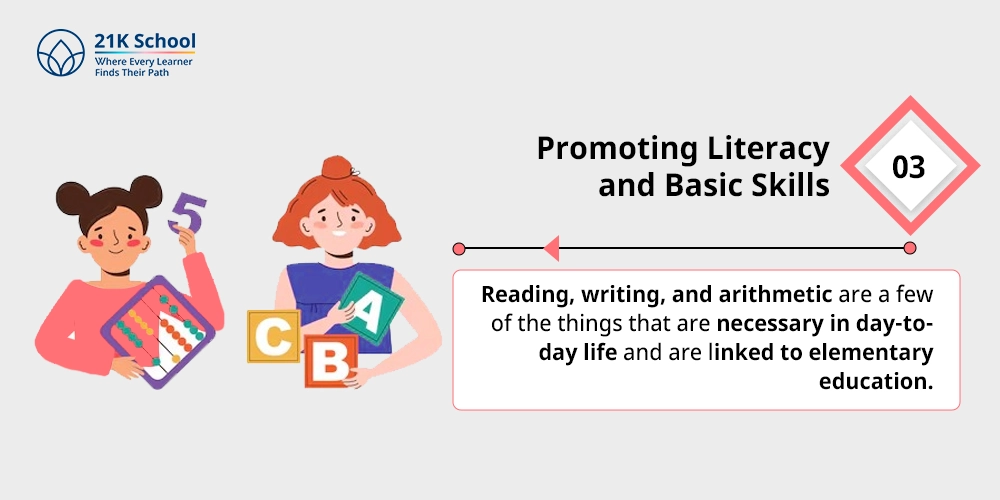 Promoting Literacy and Basic Skills