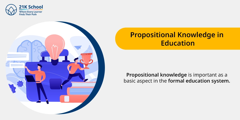 Propositional Knowledge in Education