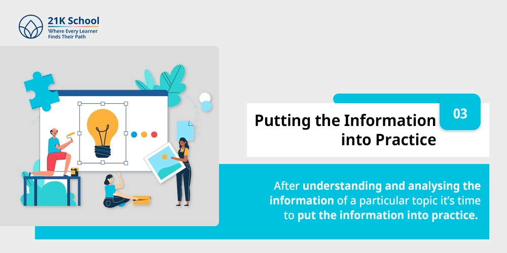 Putting the information into practice