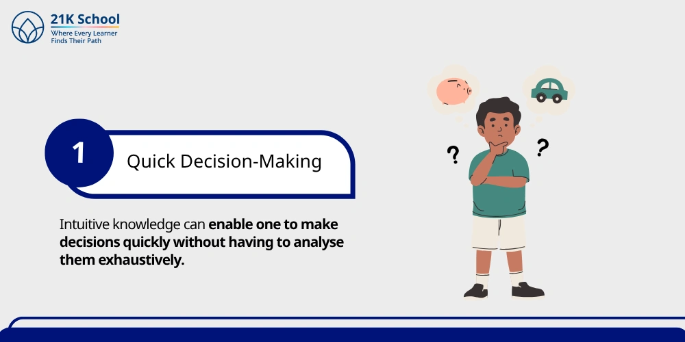 1. Quick Decision-Making
