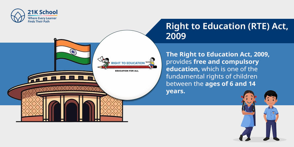 2. Right to Education (RTE) Act, 2009