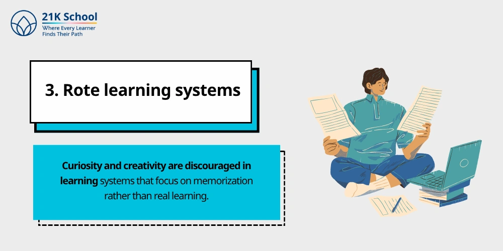 3. Rote learning systems