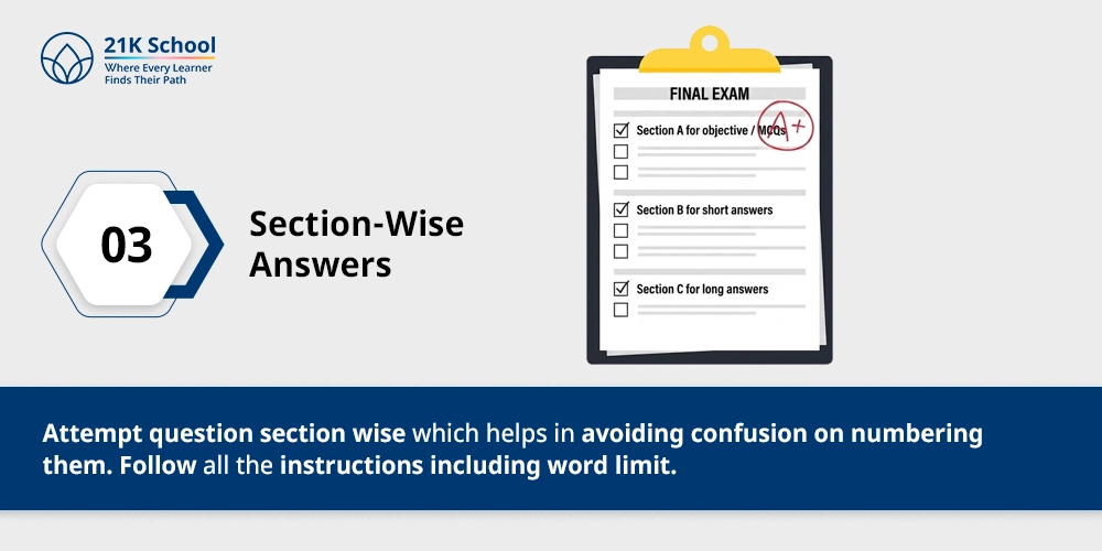 3. Section-Wise Answers