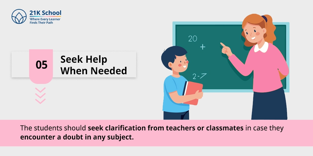 5. Seek Help When Needed