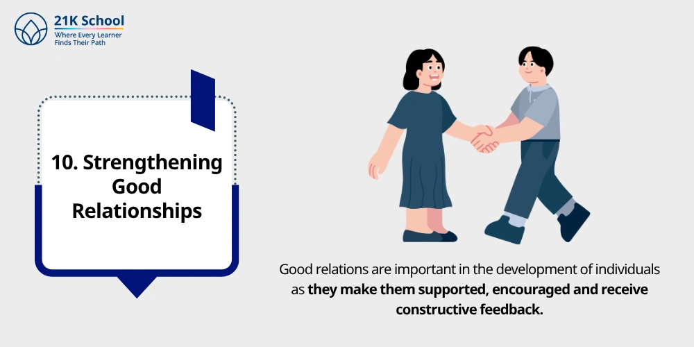 10. Strengthening Good Relationships