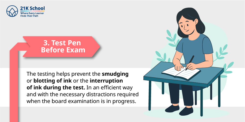 3. Test Pen Before Exam