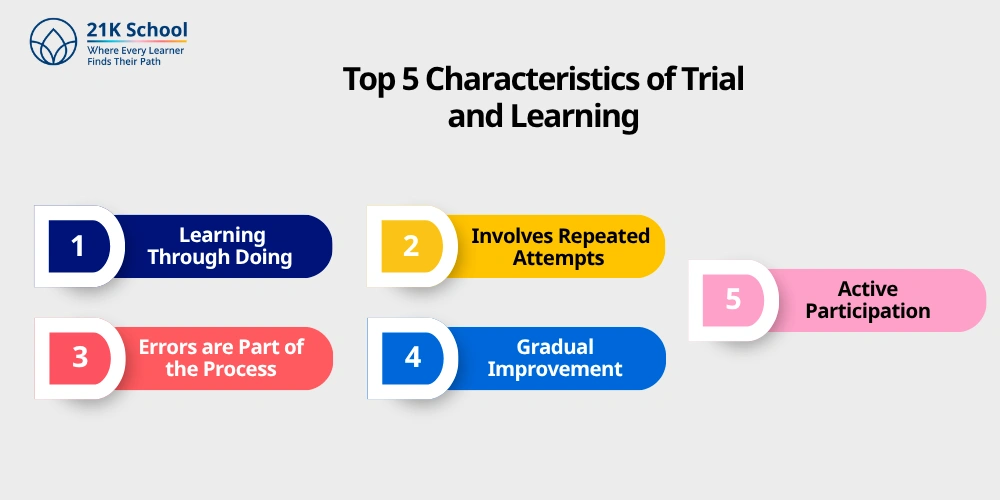 Top 5 Characteristics of Trial and Learning