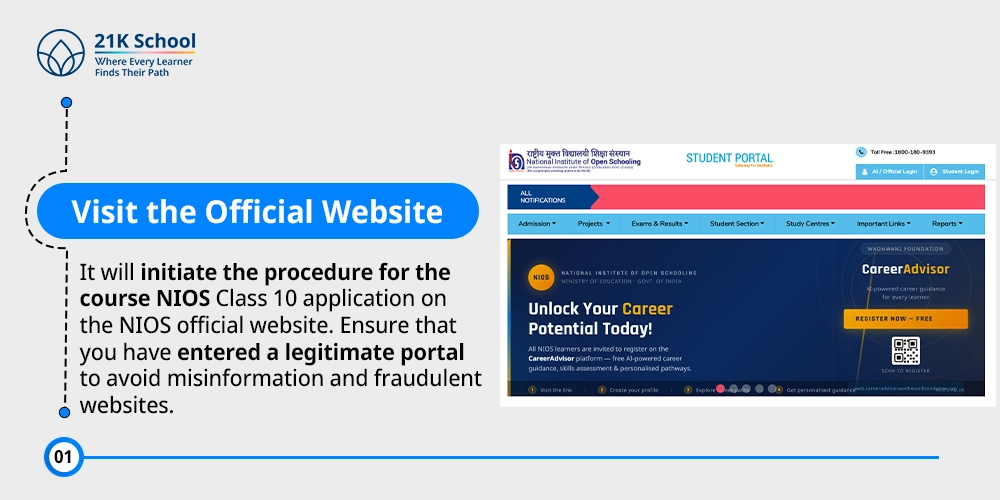 1. Visit the Official Website