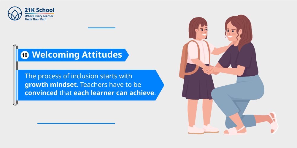 10. Welcoming Attitudes