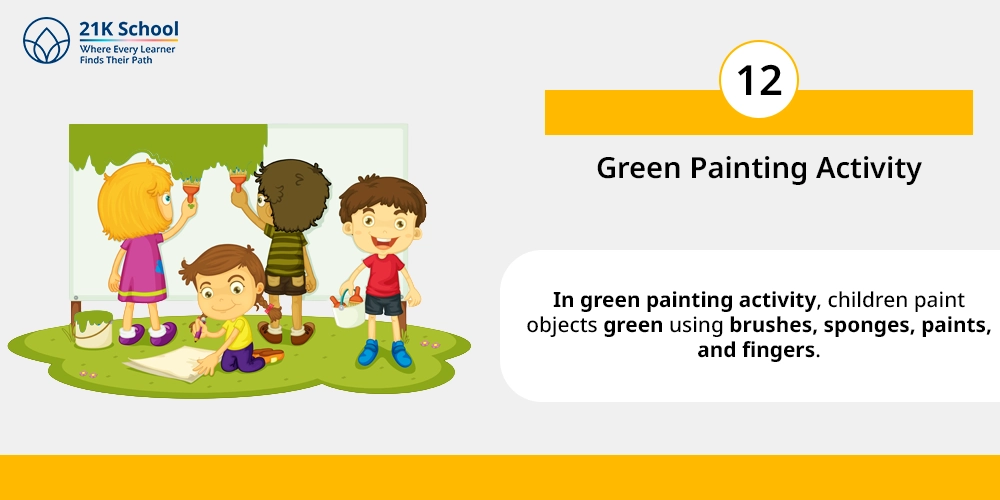 Green Painting Activity