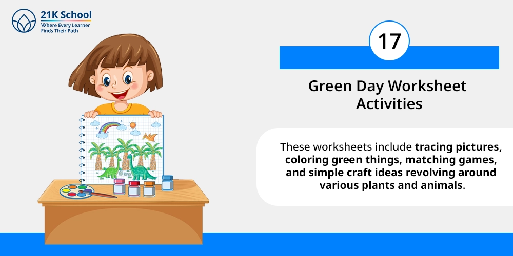 Green Day Worksheet Activities