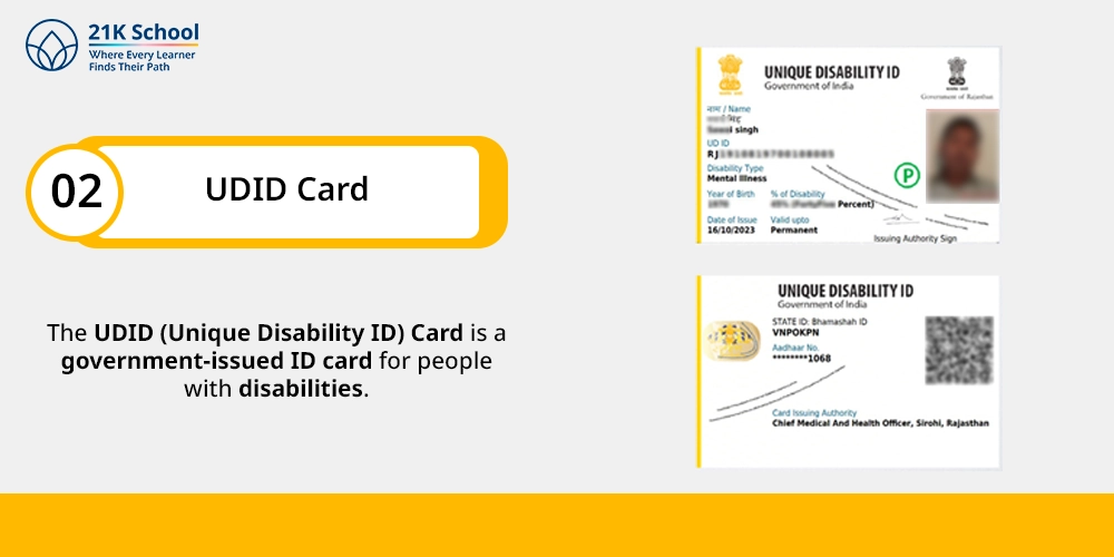 2. UDID Card