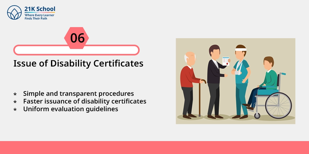 Issue of Disability Certificates