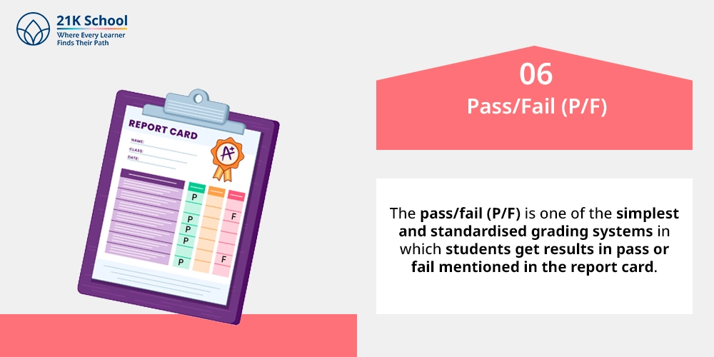 6. Pass/Fail (P/F)