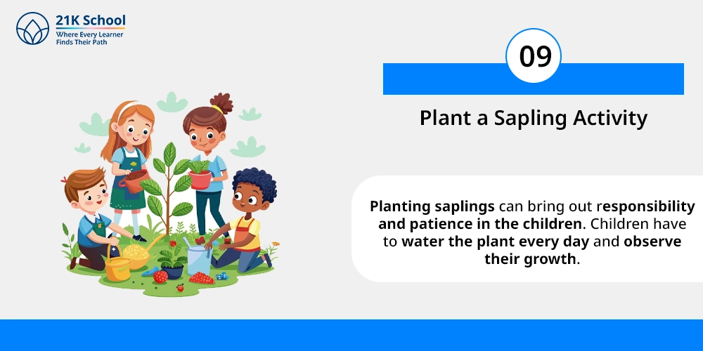 Plant a Sapling Activity