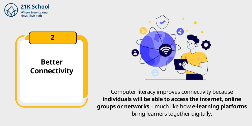 2. Better Connectivity