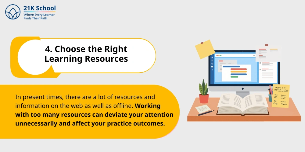 Choose the Right Learning Resources
