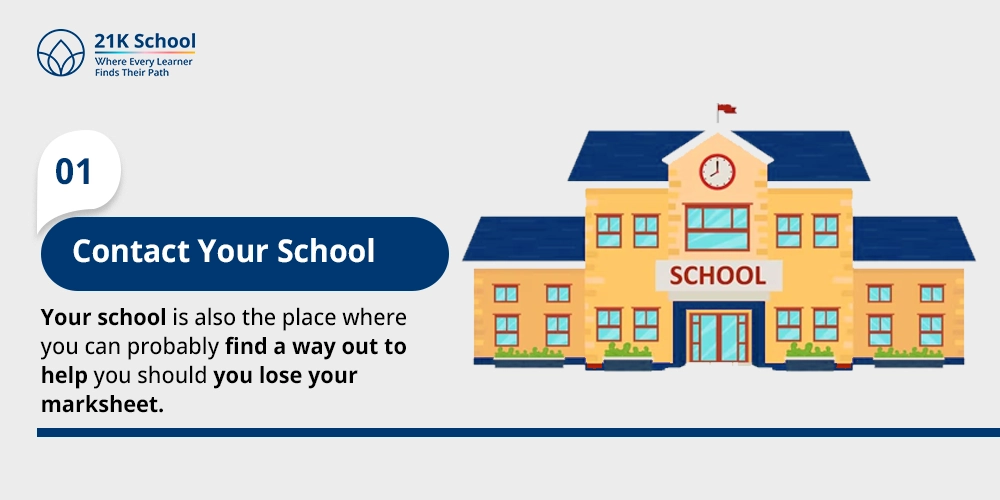 1. Contact Your School