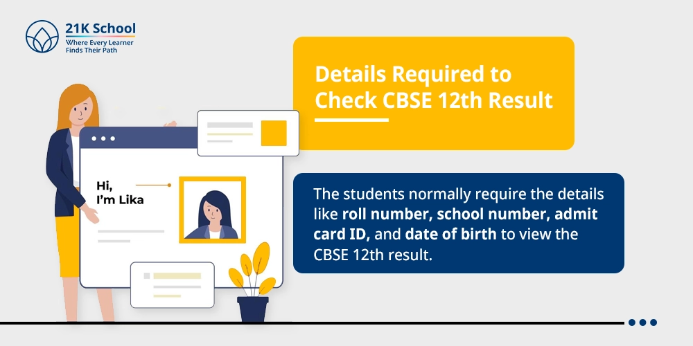 Details Required to Check CBSE 12th Result