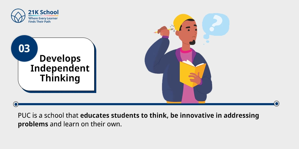 Develops Independent Thinking