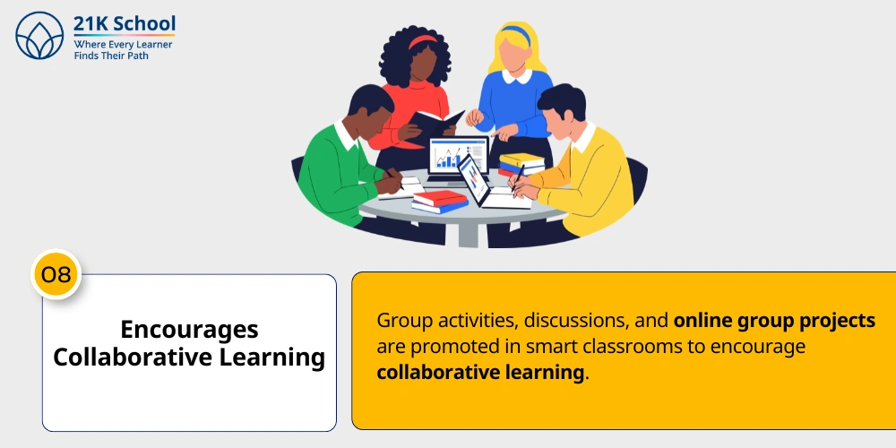 8. Encourages Collaborative Learning
