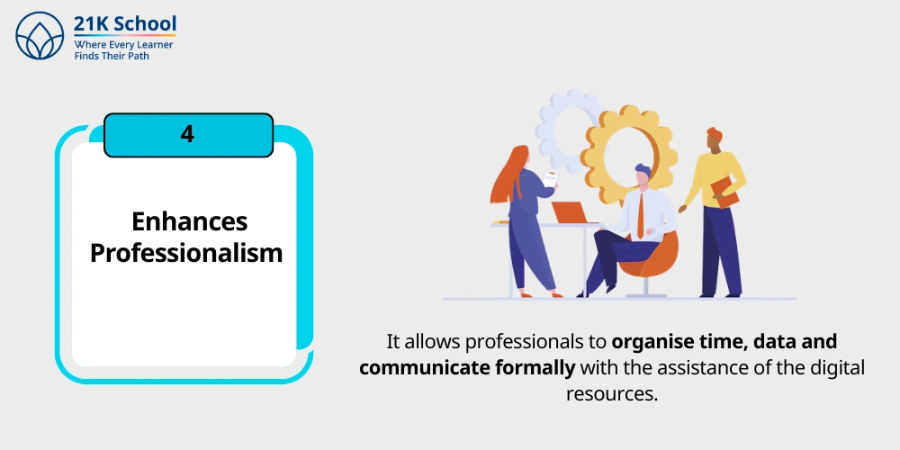 4. Enhances Professionalism