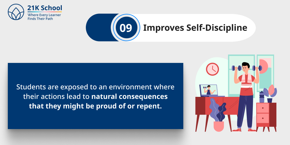 Improves Self-Discipline