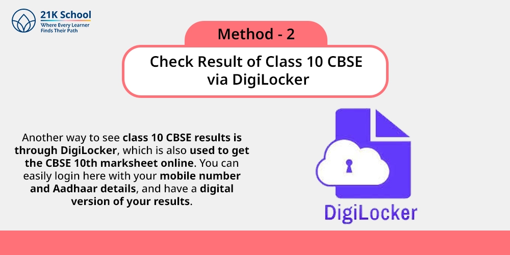 Check Result of Class 10 CBSE via DigiLocker