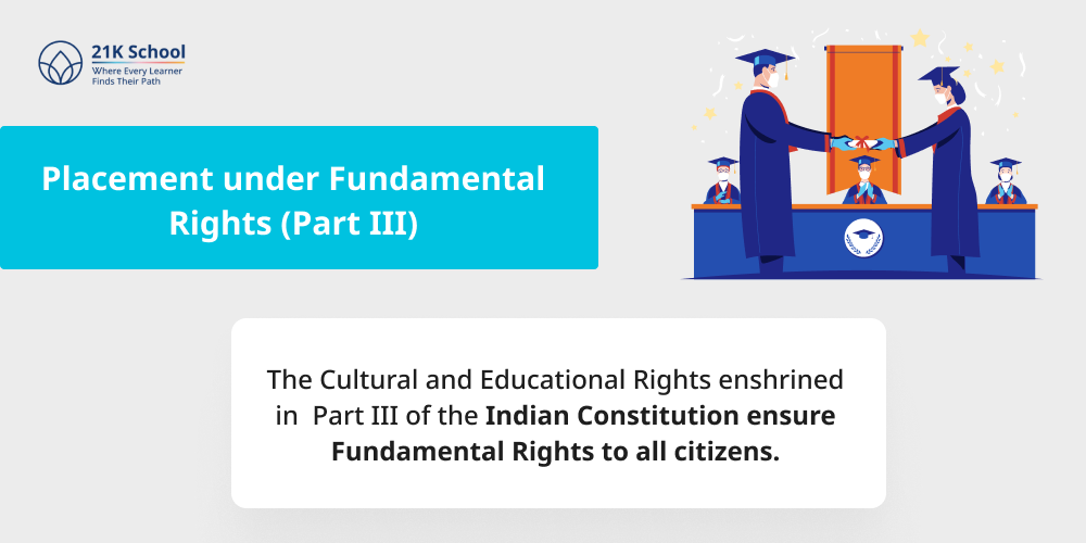 Placement under Fundamental Rights (Part III)