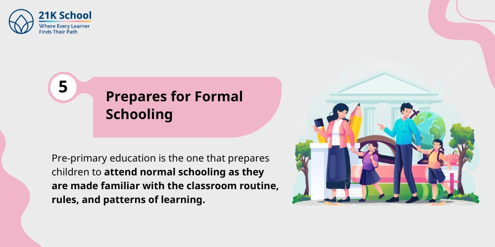 5. Prepares for Formal Schooling