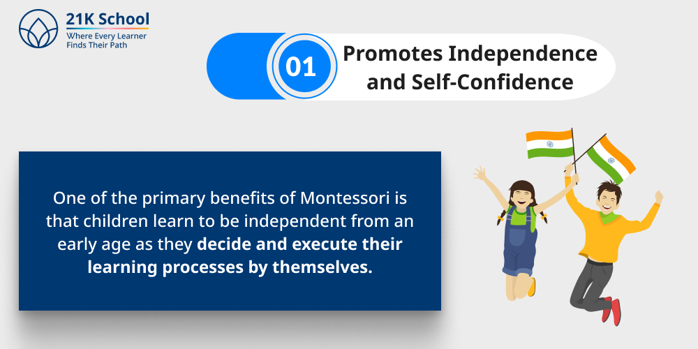 Promotes Independence and Self-Confidence