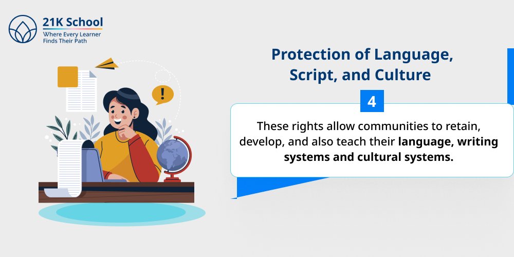 Protection of Language, Script, and Culture