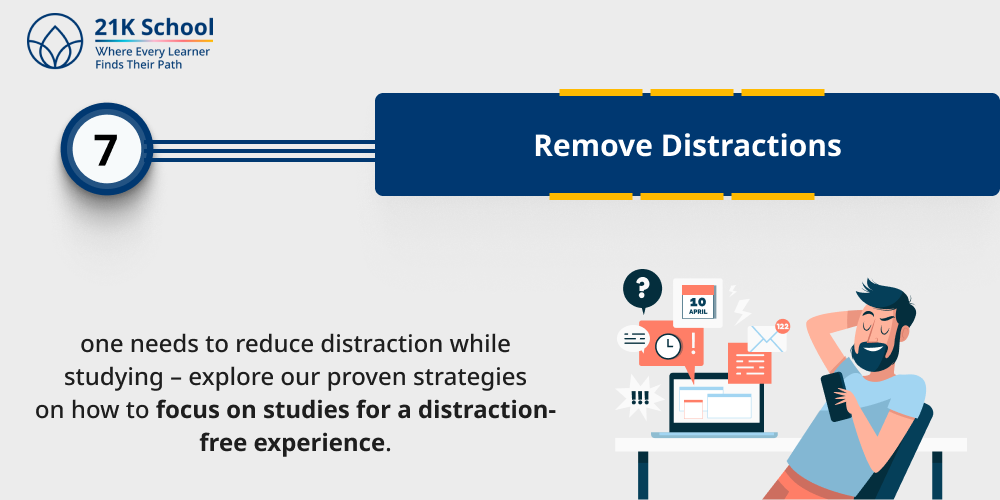 Remove Distractions