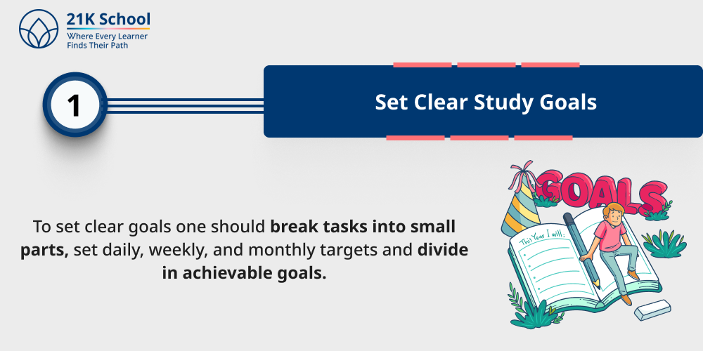 Set Clear Study Goals