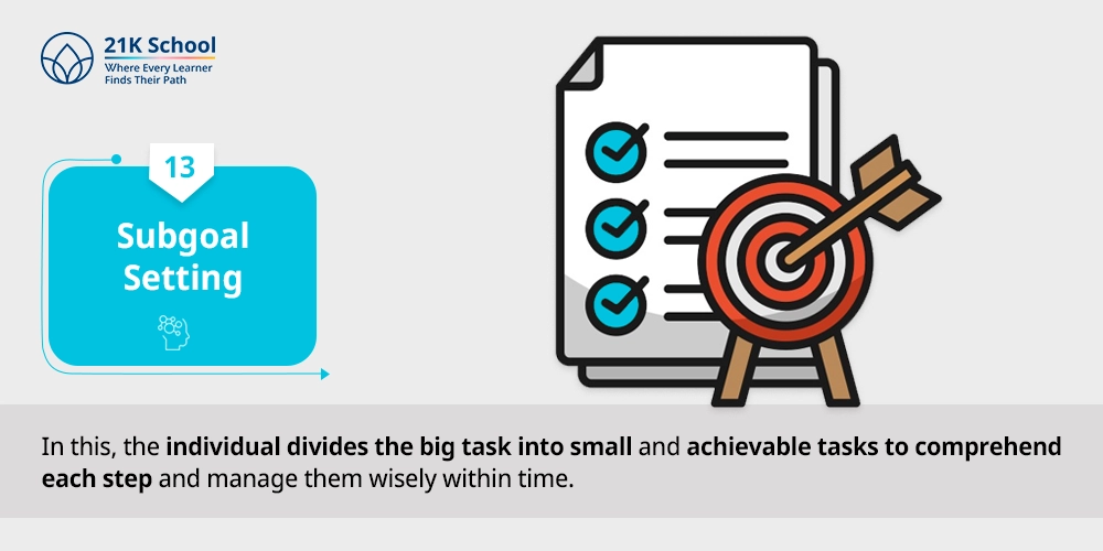 Subgoal Setting