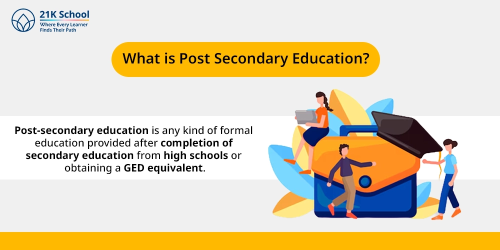 What is Post Secondary Education?