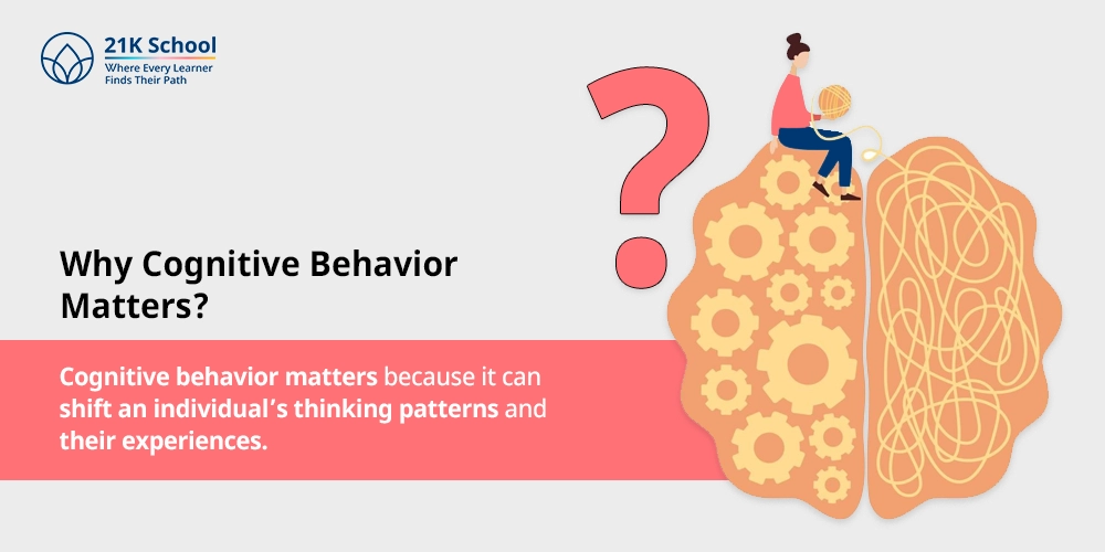 Why Cognitive Behavior Matters