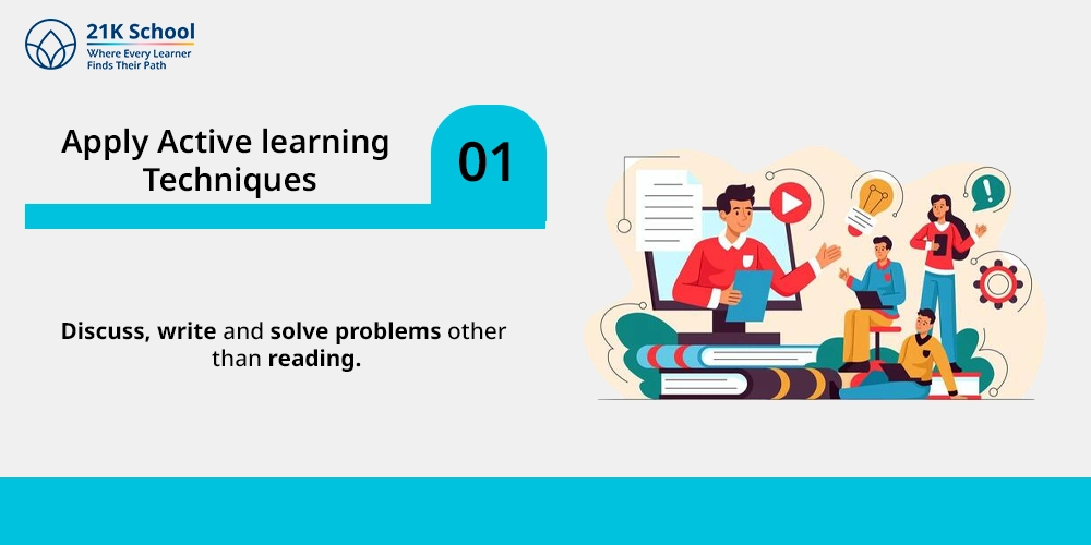 1. Apply Active learning techniques