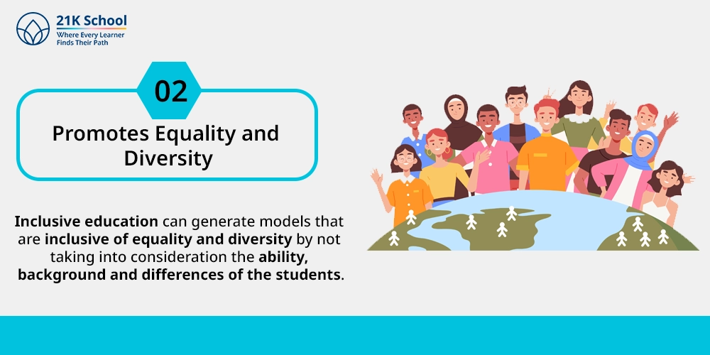 Promotes Equality and Diversity