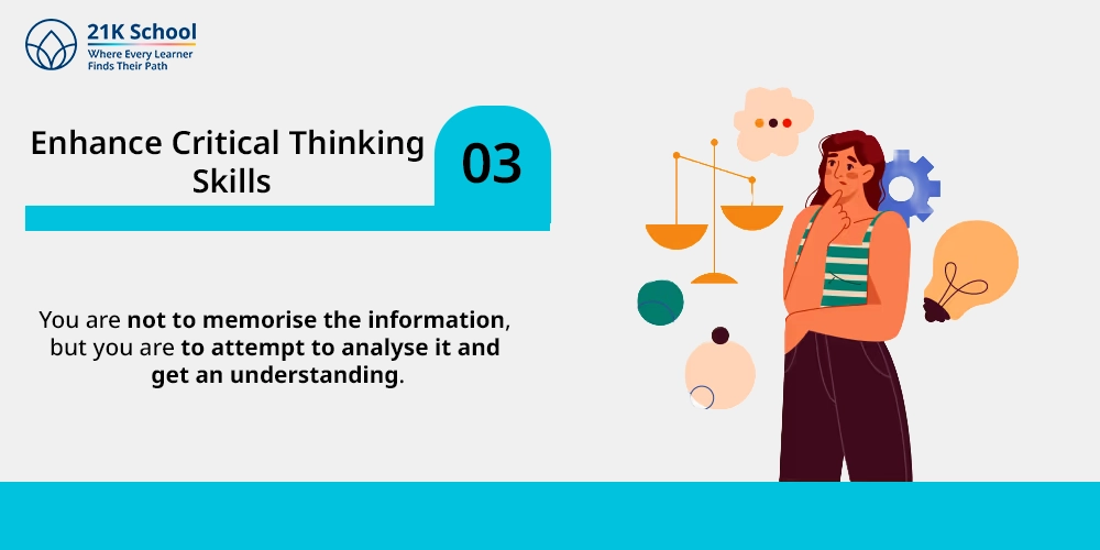 3. Enhance Critical Thinking Skills