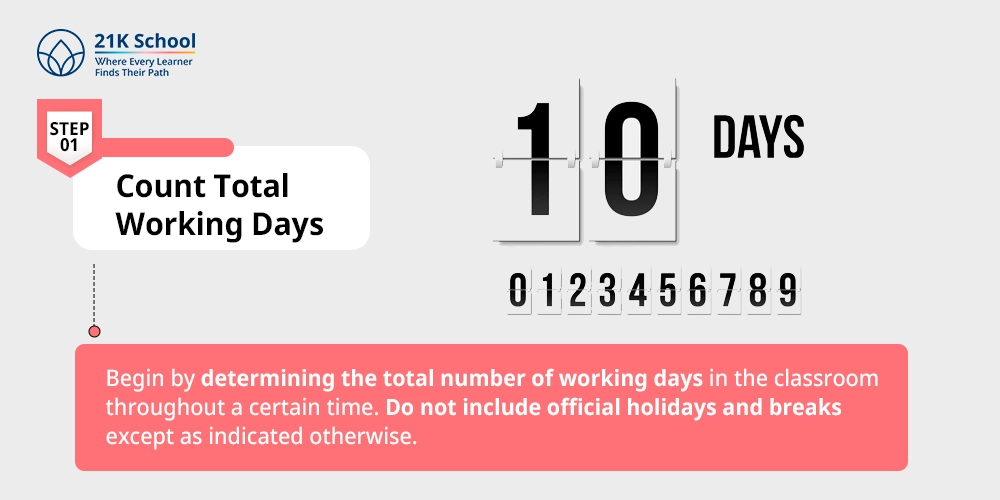 Count Total Working Days