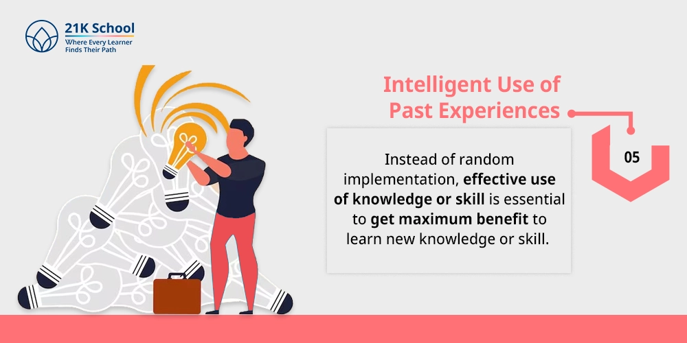 Intelligent Use of Past Experiences