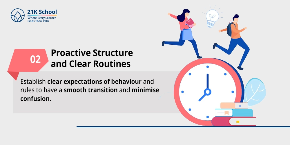 Proactive Structure and Clear Routines