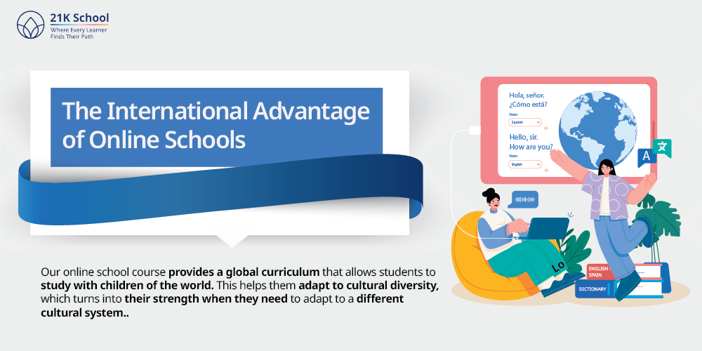 The International Advantage of Online Schools