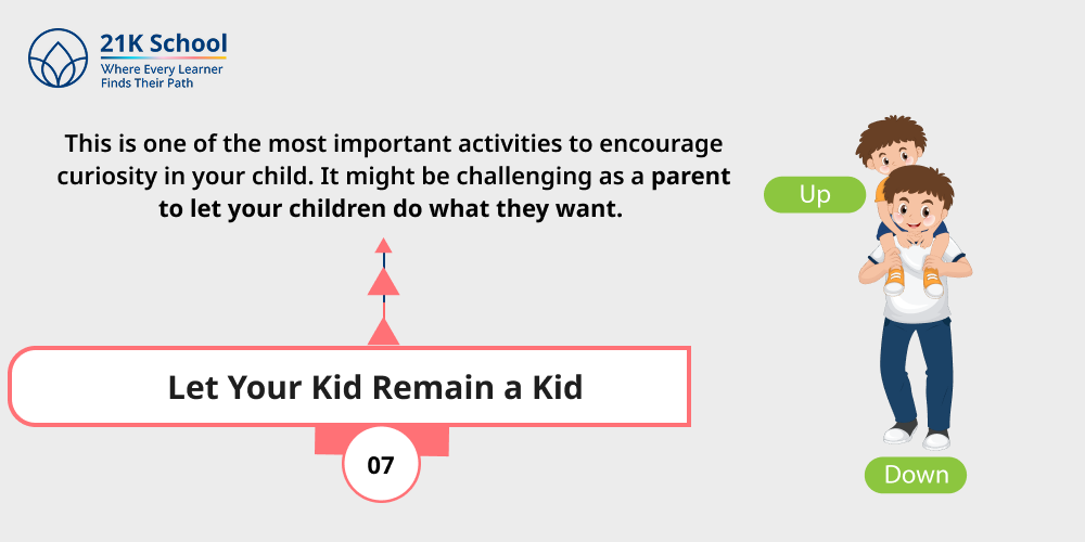 Let Your Kid Remain a Kid