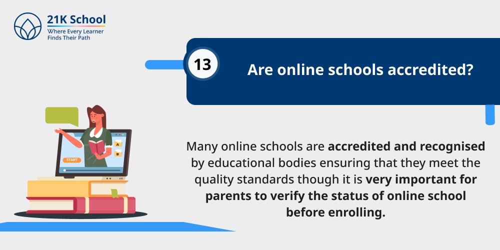 Are online schools accredited?