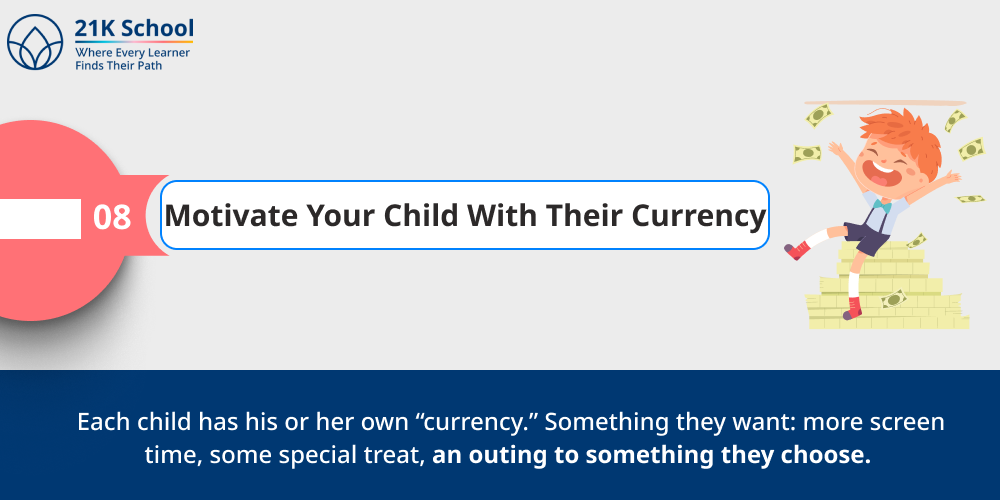 Motivate Your Child With Their Currency