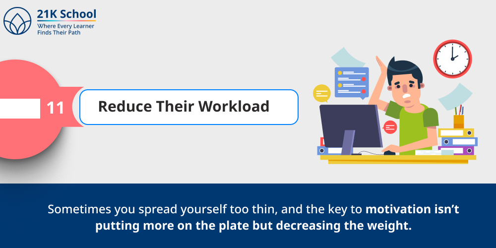 Reduce Their Workload